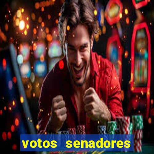 votos senadores impeachment moraes